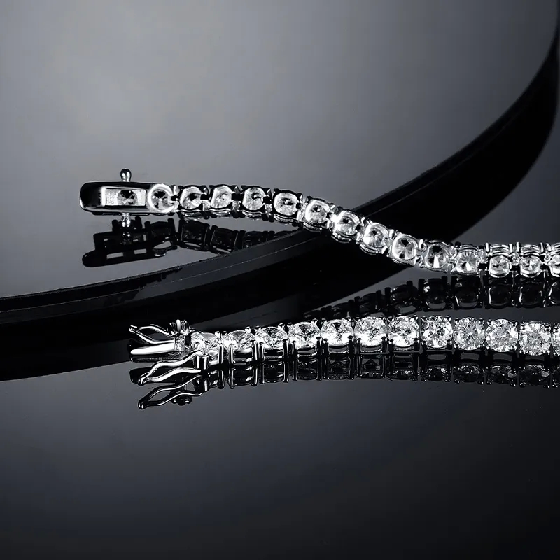 rent high end jewelry Genuine where to buy high end jewelry Brass Vintage Vibes Classic Zircon Tennis Bracelet - Simple Elegance with Shiny Plating louis vuitton high end jewelry