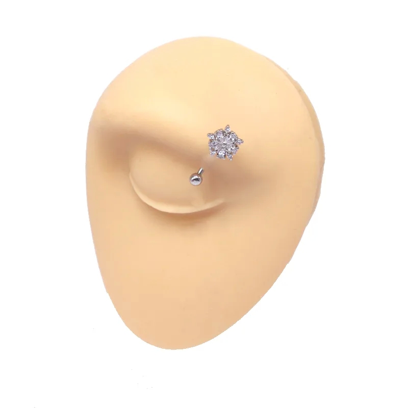allen's fine jewelry grenada ms Luxury Heritage-Inspired White Gold Plated Zircon Eyebrow Nails - Rustic Grunge Style jerrick's fine jewelry in Bulk gucci fine jewelry