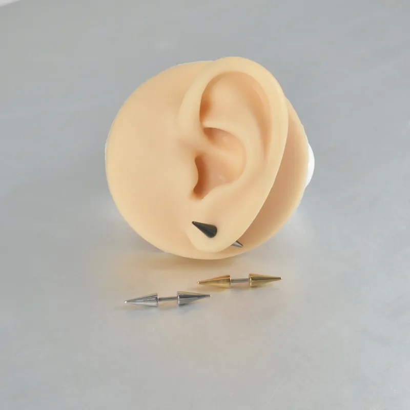 calvin's fine jewelry Exclusive 18K Gold Plated Vintage Eyebrow Studs - Ethically Sourced, Fine hermans fine jewelry Quality Stainless Steel Jewelry fine jewelry key west