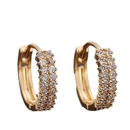 fine jewelry auctions online Exquisite Luxury Copper Zircon Earrings: naifeh fine jewelry Rare Fashion-Forward Statement with Eye-Catching Appeal fine jewelry honolulu
