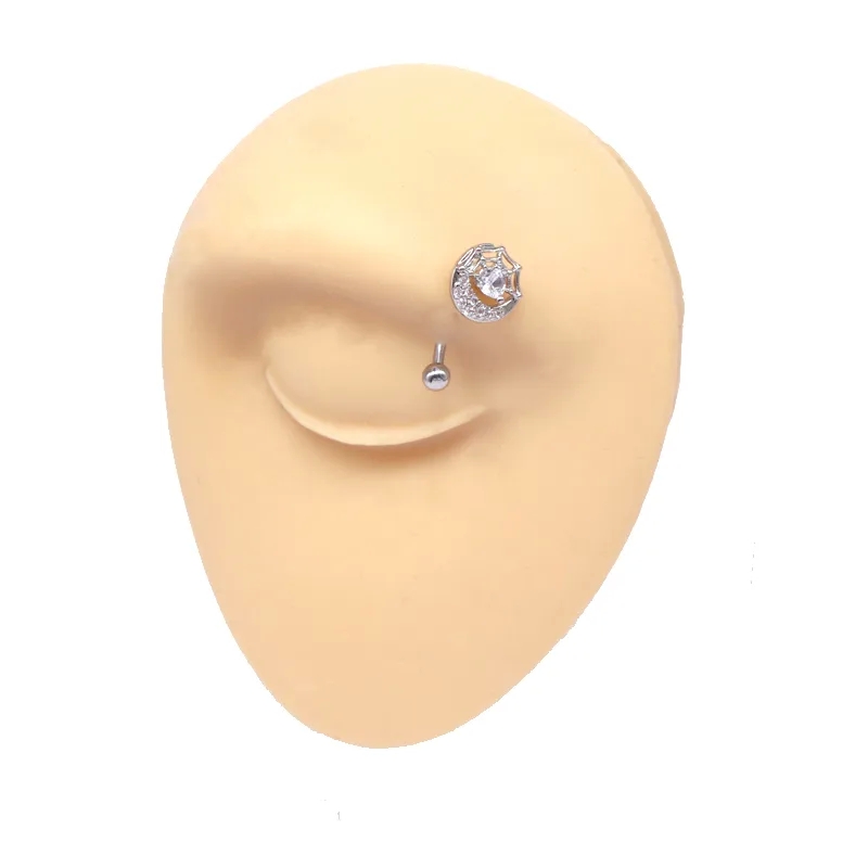 fine jewelry pros Luxury Heritage-Inspired White Gold Plated Zircon Eyebrow Nails chanel fine jewelry 5th ave - Rustic Grunge Style in Bulk fine gold 9999