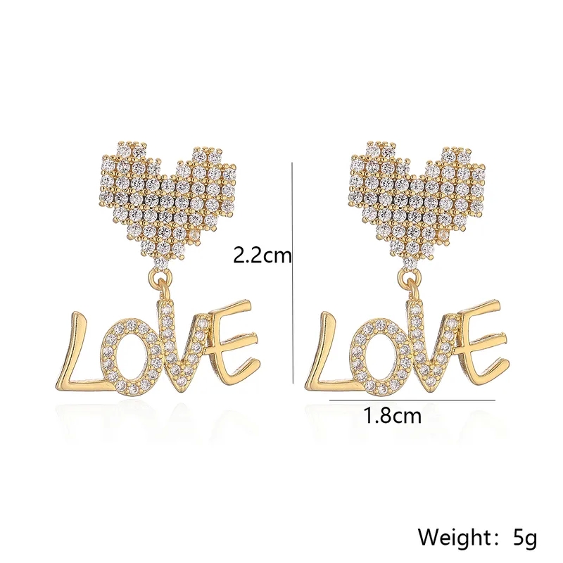 meeka fine jewelry Custom-Fit Elegant Zircon Star Letter Earrings: 18K Gold fine jewelry for little girl Plated Non-Toxic Shiny and Tailor-Made macy's fine jewelry