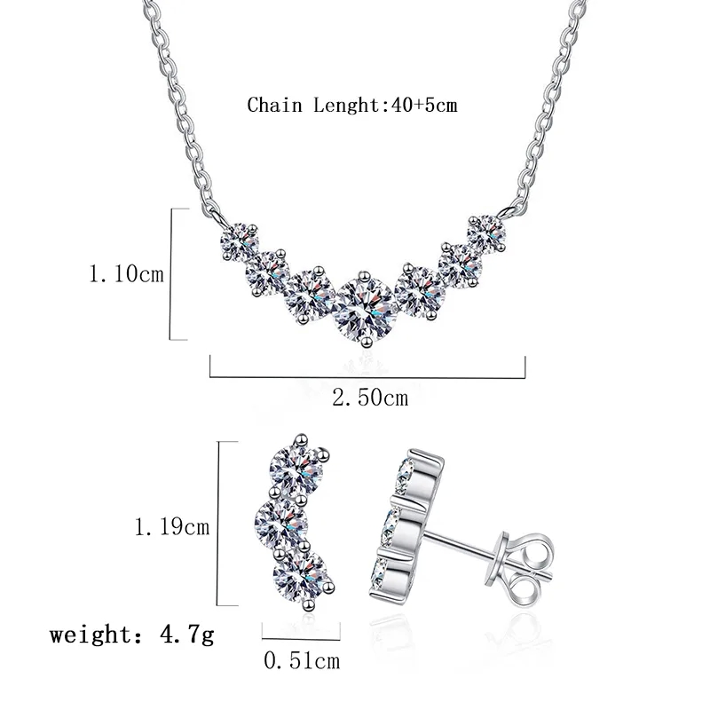 high quality jewelry manufacturers Exclusive Glam Sterling Silver Geometric Zircon Jewelry Set - Luxury Handpicked Polished high-end jewelry brands Elegance sell high end jewelry near me