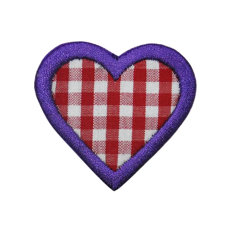 xhosa women's clothing Customizable Premium Quality Retro Red Heart Polyester Cloth Sticker women's clothing stores - Adjustable & Cute Design jump women's clothing