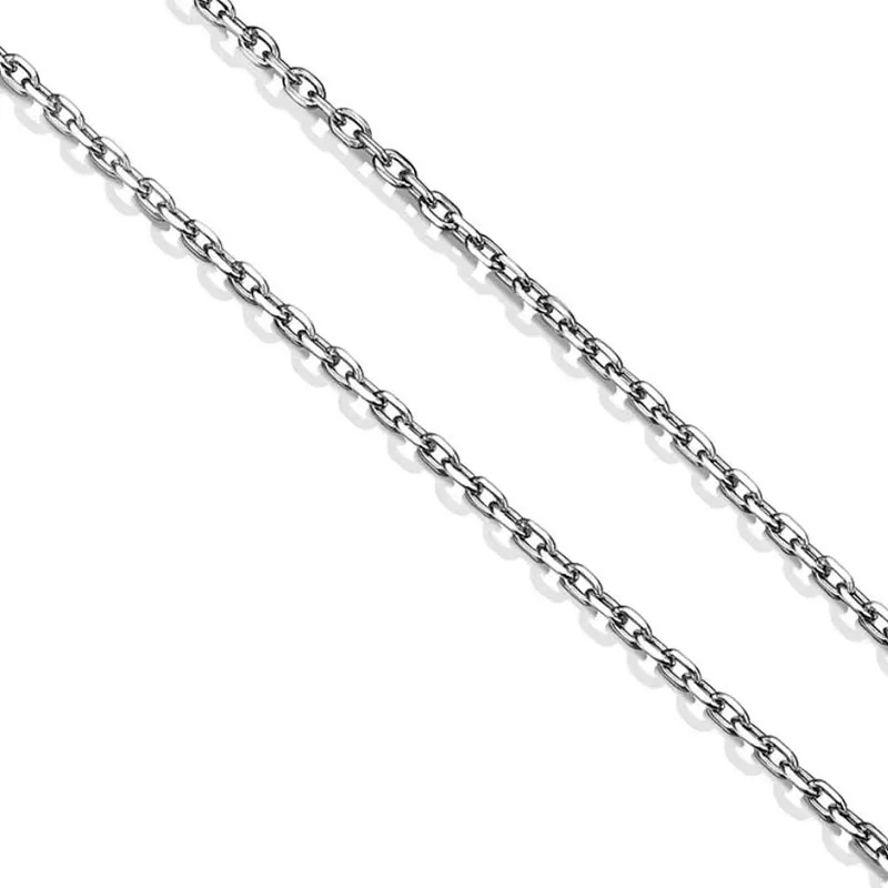 z jewelry store Quick & Casual 925 Sterling high end estate jewelry Silver Necklace - Eye-Catching Gift-Ready Solid Color Chain lv high end jewelry