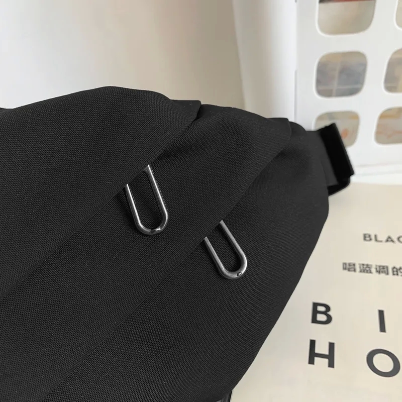 affordable luxe Retro Shiny Unisex Nylon Waist Bags - Upcycled Sporty Fanny premium quality Packs with Vintage Vibes minimal