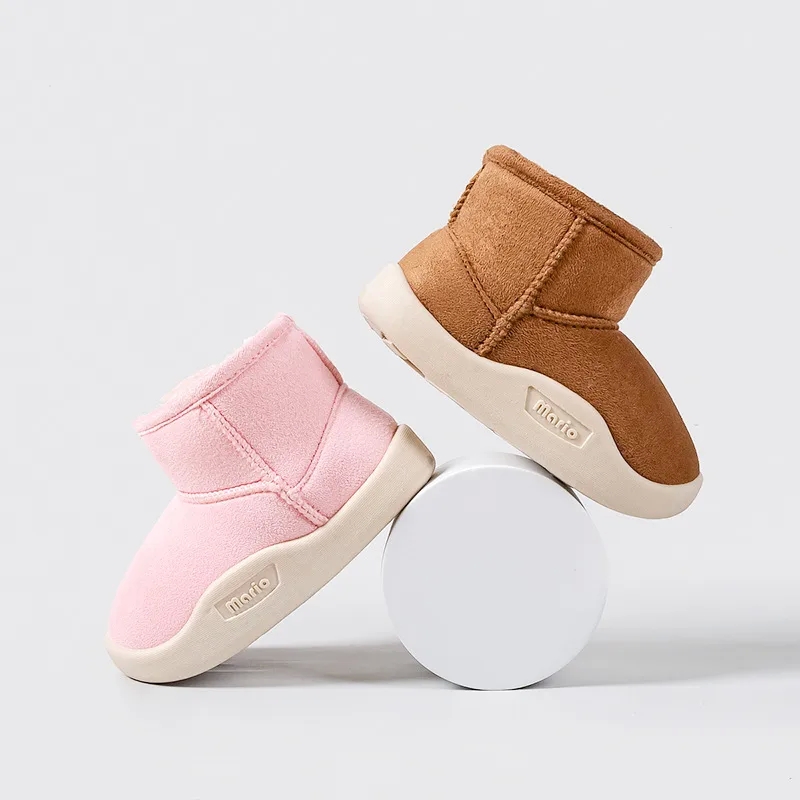 baby kid jokes Ethical Adjustable down down baby kids song Boho Chic Unisex Solid Color Square Toe Snow Boots baby 9