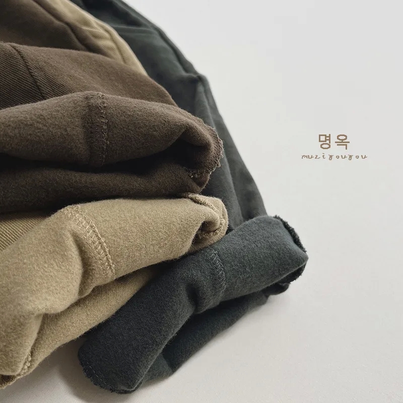 baby kids game Rare Shiny Soft Cotton Boys baby and kids first Pants - Wholesale Skin-Friendly Solid Color Style baby monkey kids