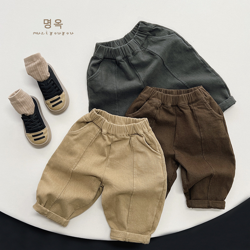 baby kids jordans Rare Shiny Soft Cotton Boys baby and kids furniture warehouse Pants - Wholesale Skin-Friendly Solid Color Style baby kids mehndi