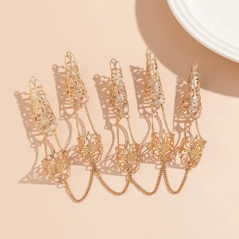 diamond fashion jewelry Bohemian Limited Edition Ethically Sourced Geometric Crown Tassel Adjustable Glossy Women's fashion jewelry paris Ring rab jacq fashion jewelry