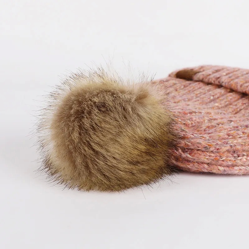fashion accessories articles Unique Women's Retro Wool 60s fashion accessories Cap with Pom Poms - Personalized Simple Elegance for One-of-a-Kind Style ningbo light fashion accessories co. ltd