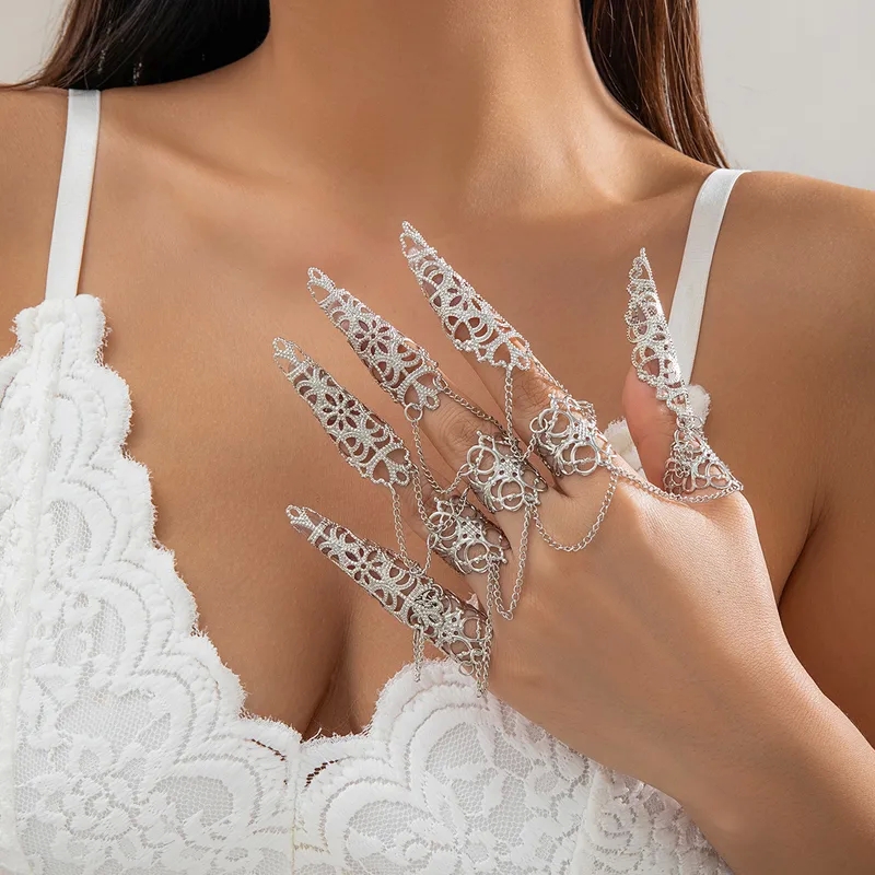 fashion jewelry bangalore Bohemian Limited fashion jewelry vancouver Edition Ethically Sourced Geometric Crown Tassel Adjustable Glossy Women's Ring 01 jewelry limited