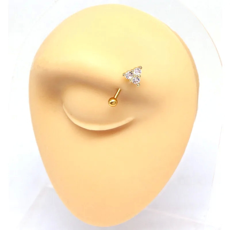 fine jewelry vs jewelry Elegant Geometric jim bartlett fine jewelry Heart Shape Stainless Steel Eyebrow Jewelry with Zircon White Gold & Rhinestones alexandra beth fine jewelry