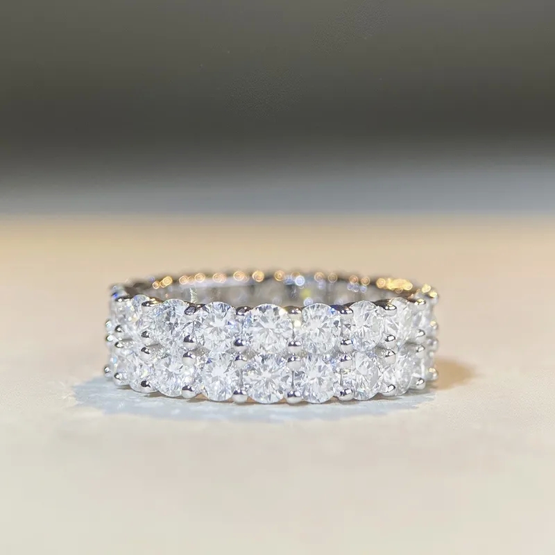 italian high end jewelry Eco-Friendly Adjustable 925 Sterling Silver Moissanite Rings - how to sell high end jewelry on ebay Hypoallergenic, Upcycled, Masculine Design high end jewelry insurance