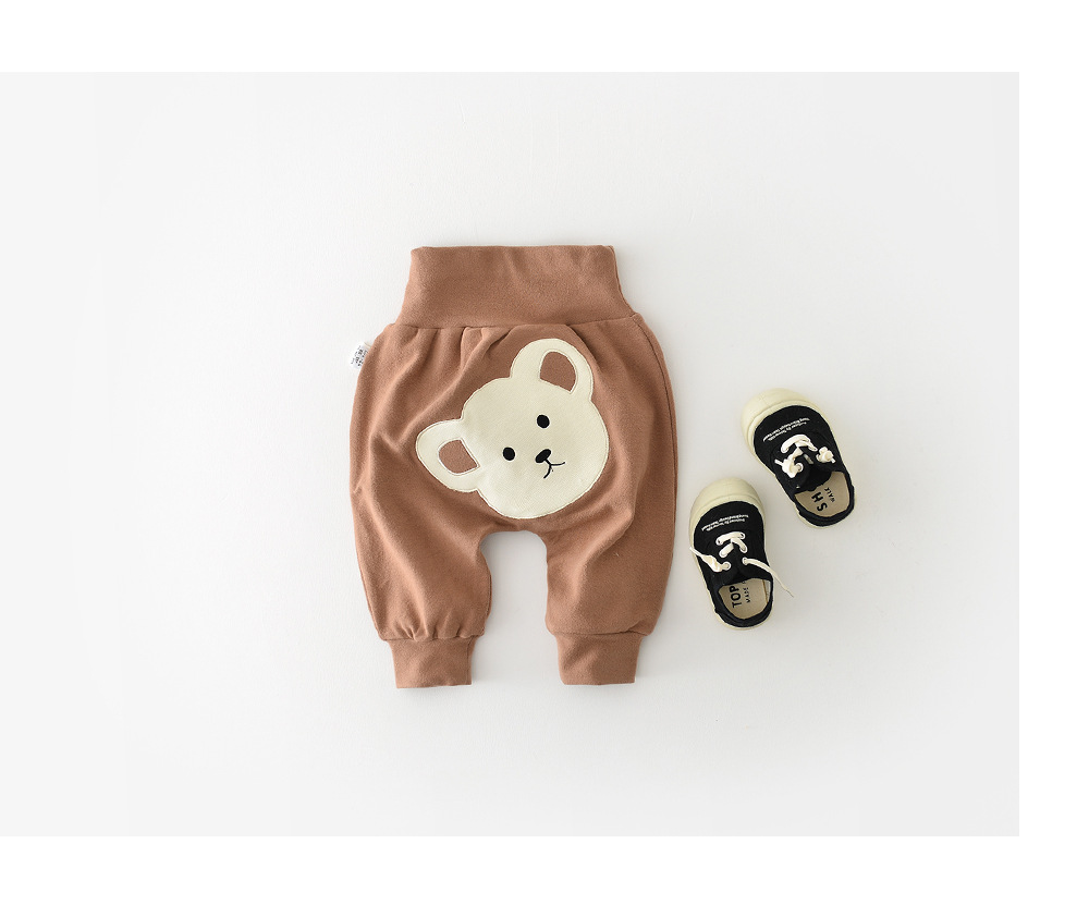 new born baby kids Eco-Friendly Charming Bear Cotton Pants for elmo world baby kids Boys - Sustainable and Exclusive Romantic Style baby hazel kids