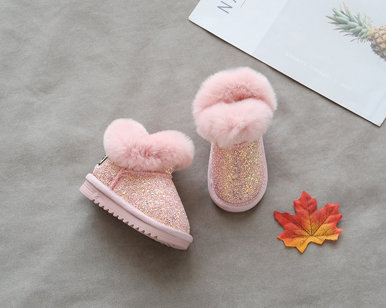 robert harris baby kids Boho-Inspired Ethnic Sparkling Waterproof Women's Round Toe jessica baby kids Casual Snow Boots baby kids teeth
