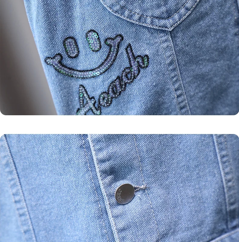 baby and kids store Stylish Weatherproof Girls' Outerwear: Solid Color, Sparkle baby blue 8s & Eye-Catching Smile Design happy baby kids amusement arcade