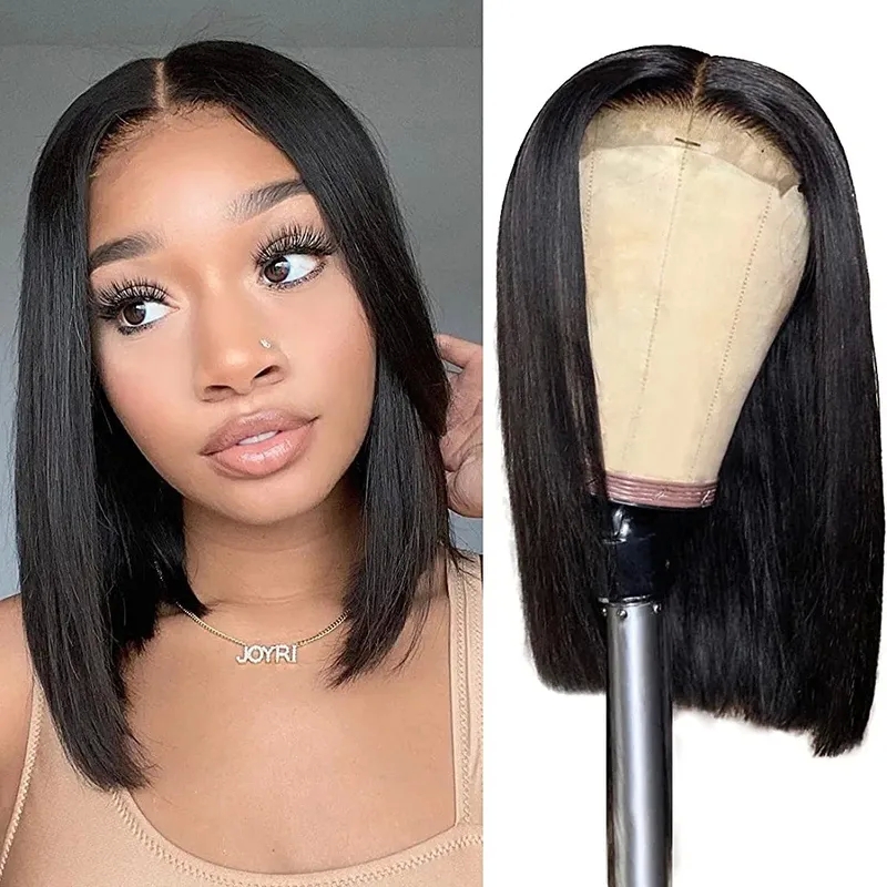 beauty health wellness fitness Affordable Luxury Boho-Inspired Glossy beauty healthcare jobs Real Hair Center Part Short Straight Wig for Women lr health & beauty 5 in 1