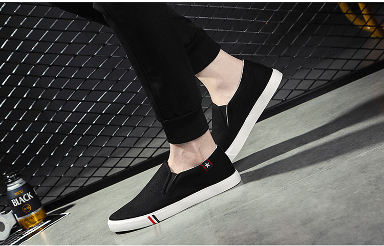 bold Elegant Men's Premium affordable fashion Canvas Shoes - Personalized & Colorful Round Toe Design fine