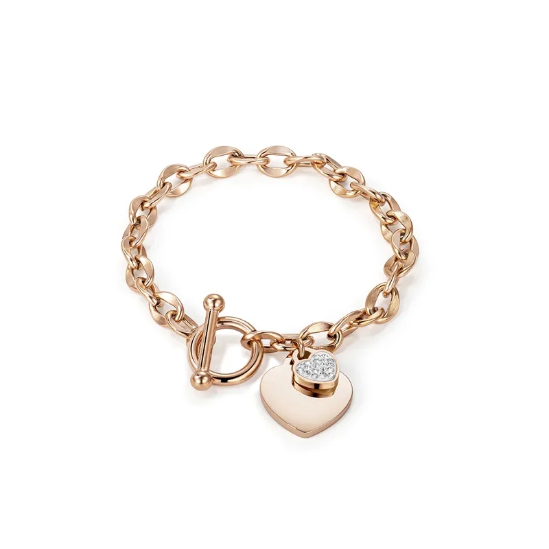 fine jewelry canada Affordable Fashion Gold-Plated Heart Diamond 8 necklace Bracelets - Comfortable Party Wear Hand-Engraved Design in Bulk fine jewelry under 100
