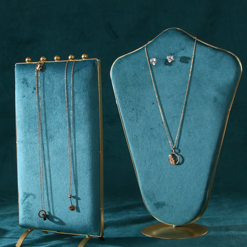 jewelry beads for jewelry making Ethical Velvet Flannel Jewelry jewelry making desk Rack - Antique Matte Glam Wholesale Modern Style Display leather cord for jewelry making