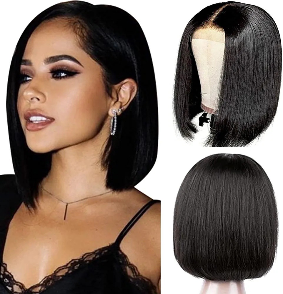 the beauty health company ceo Affordable Luxury Boho-Inspired Glossy Real Hair Center Part Short Straight reflections beauty & health studio Wig for Women beauty health college