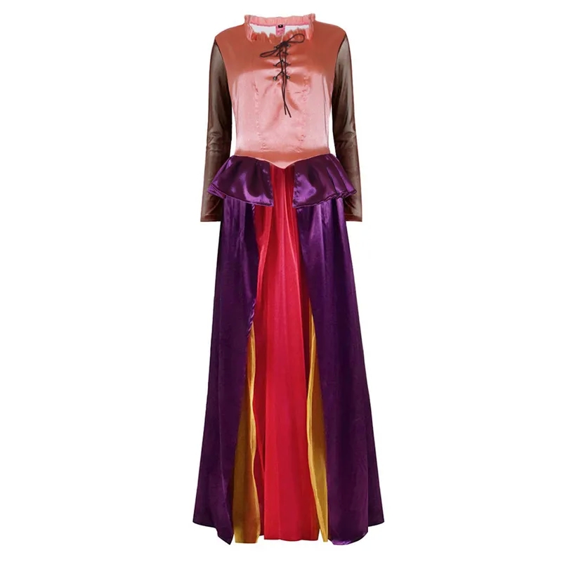 women's clothing 89107 Colorful Ethically Made Women's Vintage Geometric Halloween elderly women clothing Cloak Costume – Exclusively Crafted women's clothing in afghanistan
