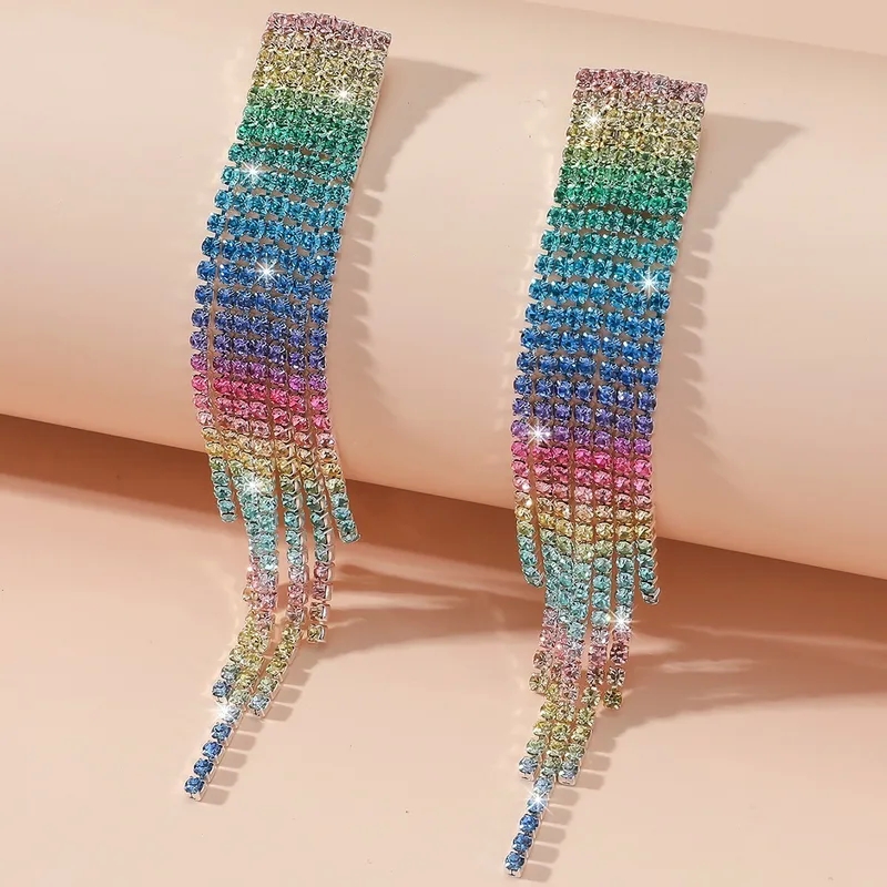 fashion jewelry under $50 Artisan-Crafted Geometric Silver-Plated Rhinestone Earrings - fashion jewelry retail stores Glossy Fast Shipping used fashion jewelry for sale