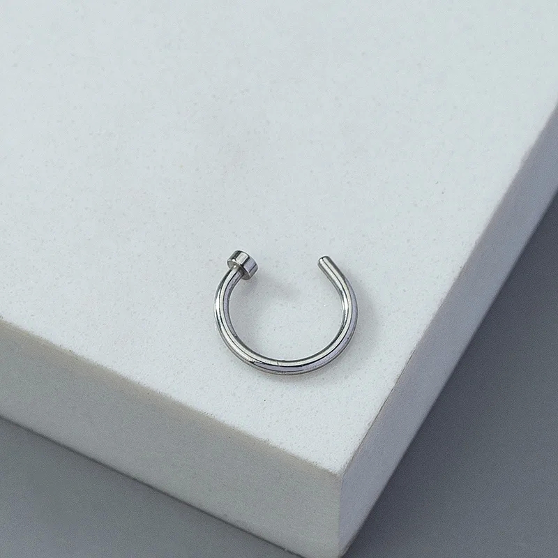 fine jewelry insurance companies Grunge Style Solid Color Alloy Plated Lip fine jewelry anklet & Nose Studs - Casual Lightweight Design with Timeless Beauty occasions fine jewelry