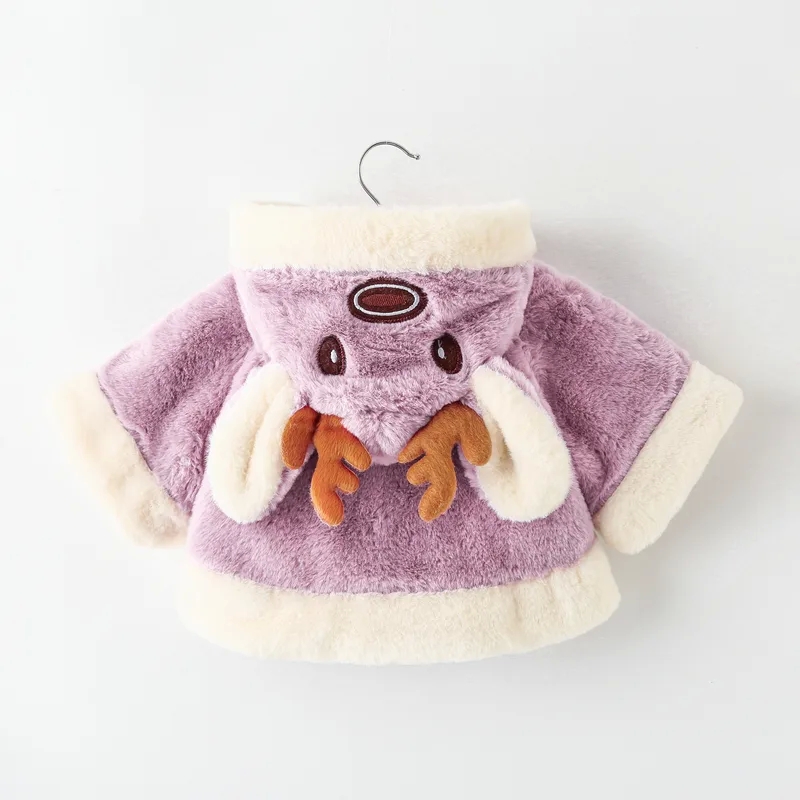 guia baby kids Exclusive Heritage-Inspired Girls' Deer baby kids dress Outerwear - Fine Cotton Blend for Children's Day & Christmas baby kids unlimited.com