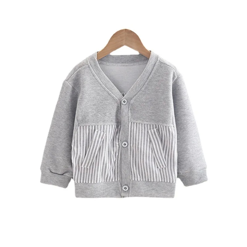 hello baby & kids Eco-Friendly Polished Striped Cotton Boys ideal baby & kids Outerwear - Perfect for Parties & Festivals first baby kids wear