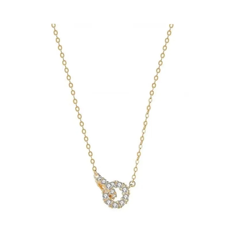 high end smoky quartz jewelry Artistic Bohemian Chic 925 Sterling Silver Necklace with Zircon high end piercing jewelry Inlay – Fast Shipping high quality gold jewelry