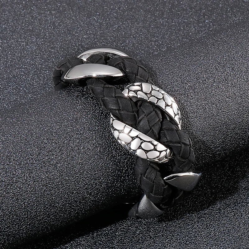men's jewelry with engraving Exclusive Custom-Fit Color Block Stainless zumiez men's jewelry Steel Men's Bangle - Dainty Party Wear men's jewelry gemstones