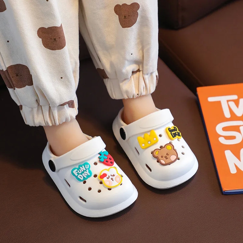 nick cannon baby kids Ethically Sourced baby kids pbs kids High-End Kids' Cartoon Slippers - Personalized Streetwear Round Toe baby & kids expo 2024