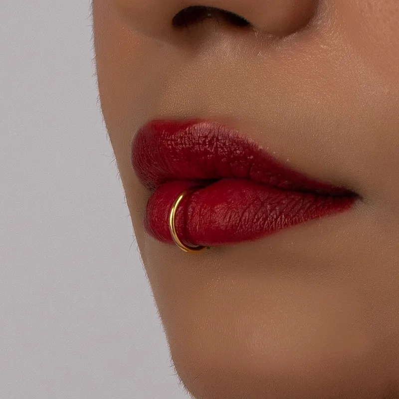 quince fine jewelry Grunge Style fine jewelry zodiac signs Solid Color Alloy Plated Lip & Nose Studs - Casual Lightweight Design with Timeless Beauty fine jewelry uae