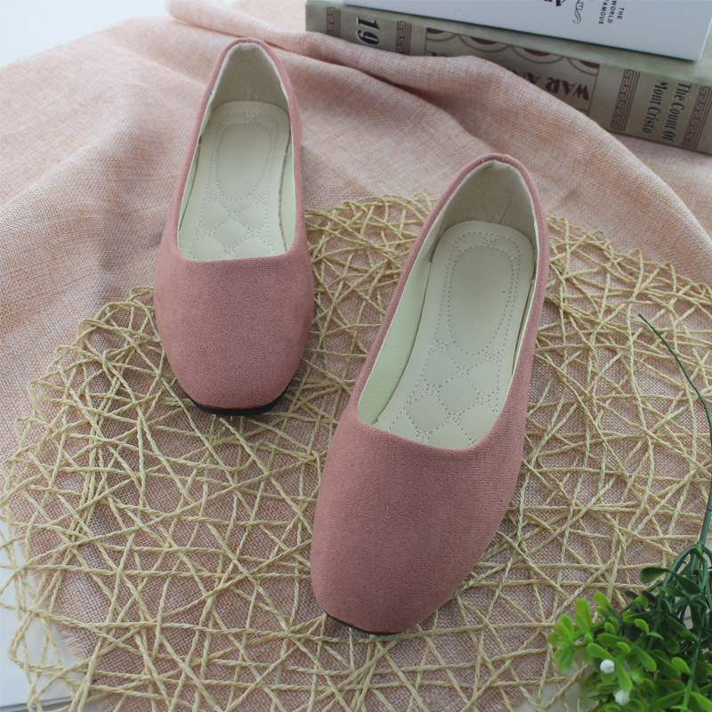 seasonal collection Custom Women's Comfortable Square Toe Shoes dainty - Elegant Solid Color Statement Piece weatherproof