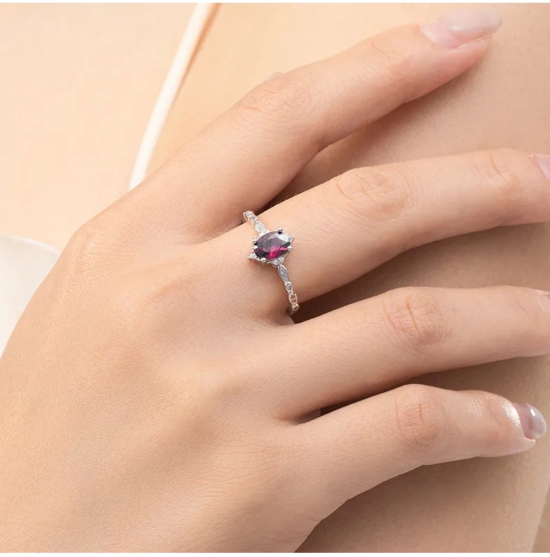 unique high end jewelry Affordable Sleek Festival Fashion 925 Sterling making high end jewelry Silver Zircon Oval Rings high end jewelry lines