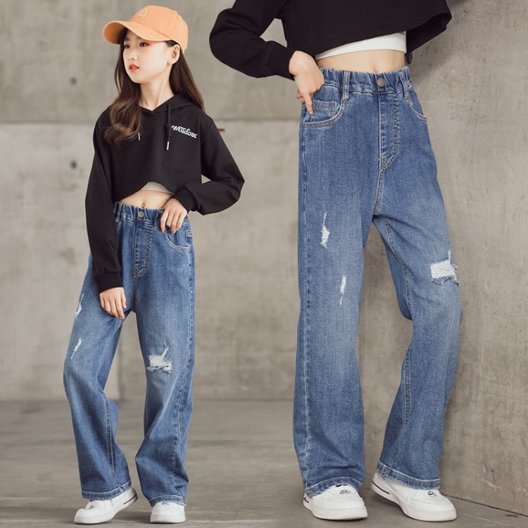 well baby kids Budget-Friendly Chic: Classic Ripped penu baby kids Cotton Pants & Leggings - Timeless Elegance in Every Detail baby kids cute