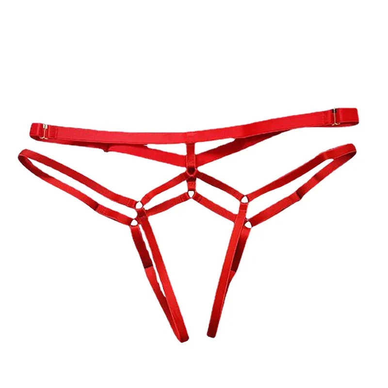 Boho Chic Mid Waist Open-Crotch Panties - Bold, Safe & Affordable Luxury