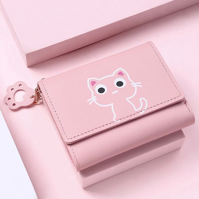 Bold & Eye-Catching Affordable Luxury Women's PU Leather Animal Buckle Wallet for Daily Wear