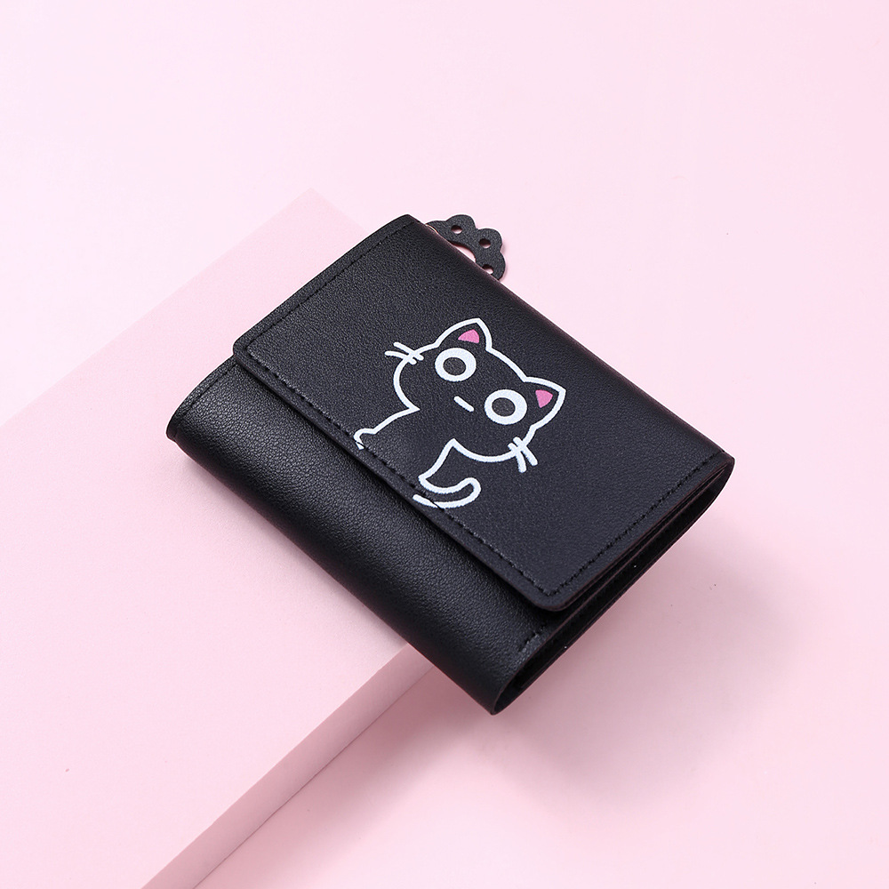 limited edition Bold & boho chic Eye-Catching Affordable Luxury Women's PU Leather Animal Buckle Wallet for Daily Wear hypoallergenic
