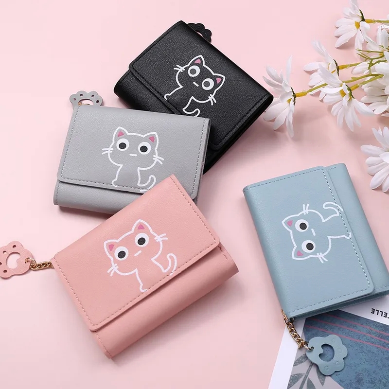 vintage charm Bold & antique Eye-Catching Affordable Luxury Women's PU Leather Animal Buckle Wallet for Daily Wear sustainable