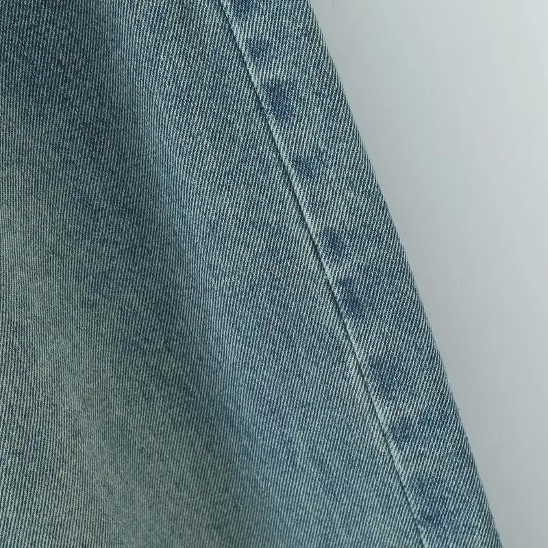 2023 women's clothing trends Budget-Friendly Matte next women's clothing Women's Streetwear Straight Pocket Jeans - Trendsetting, Skin-Friendly, Masculine Style women's clothing target