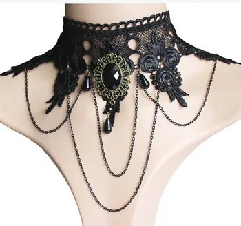 fashion jewelry louis vuitton Vintage Inspired Vibrant valentino fashion jewelry Lace Necklace Chain - Hypoallergenic Trendsetting Casual Jewelry ebay fashion jewelry