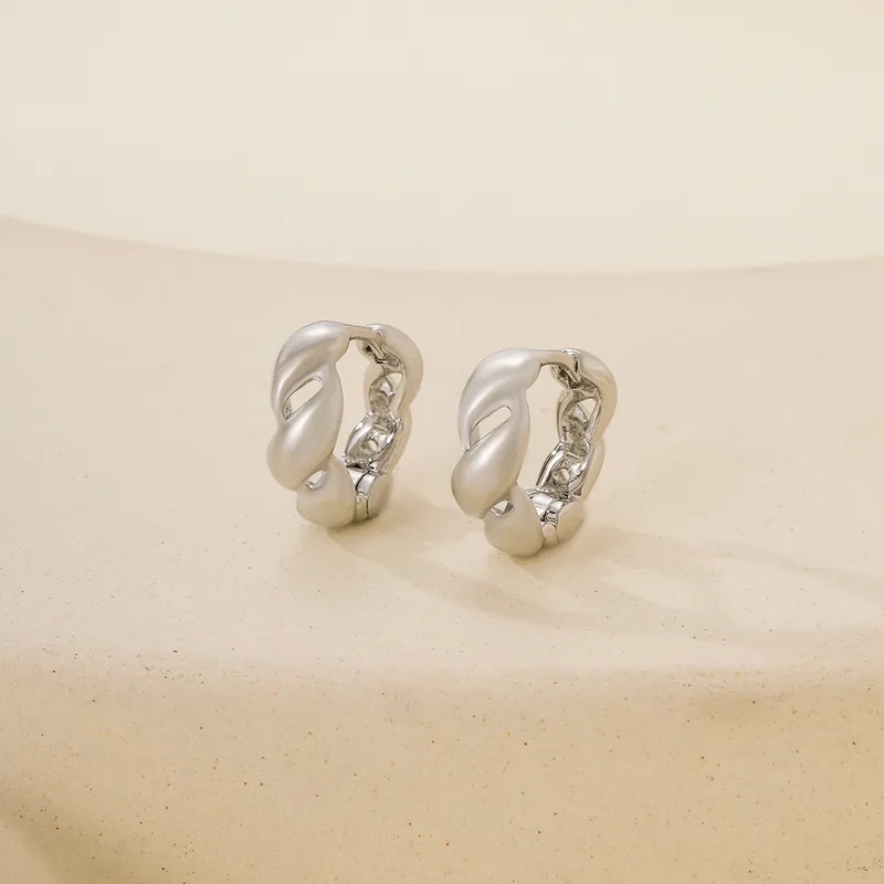 gary michaels fine jewelry Unique Spiral Stripe Zircon Copper fine jewelry for women Earrings - 14K/18K/White Gold Plated, Personalized Gift-Ready Elegance fine jewelry stores