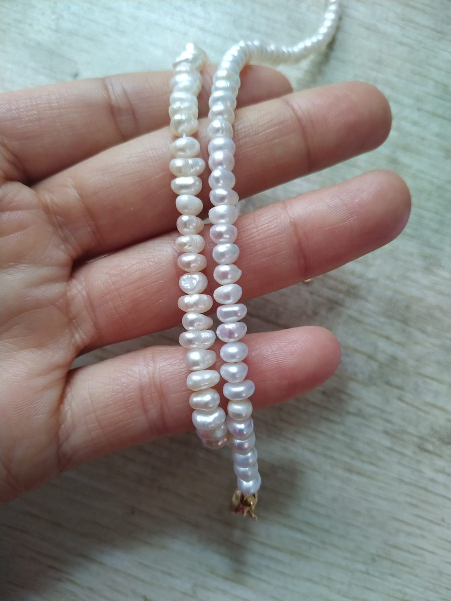 high end harry potter jewelry Minimalist Titanium Steel Jewelry high end oxidized jewelry Set with Rare Freshwater Pearls - Durable & Sleek Design (2 PCS/Package) high end jewellery brands uk