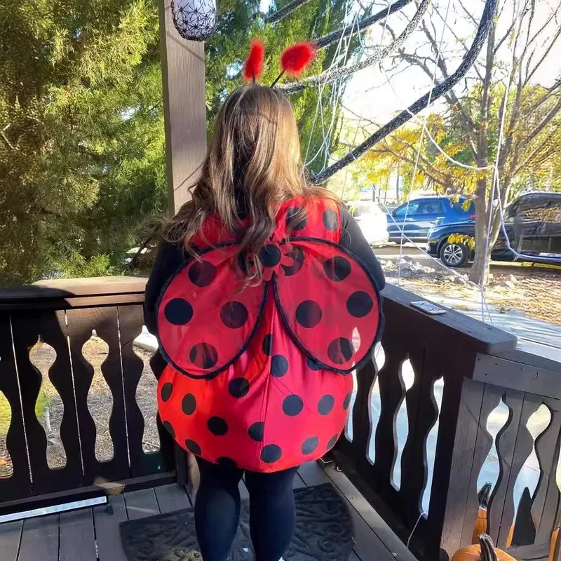 women's clothing early 1800s Vibrant Custom-Fit Adult & Kids Halloween women's clothing brands list Bee and Ladybug Costume - Sleek Statement Outfit what size is 10-12 youth in women's clothing