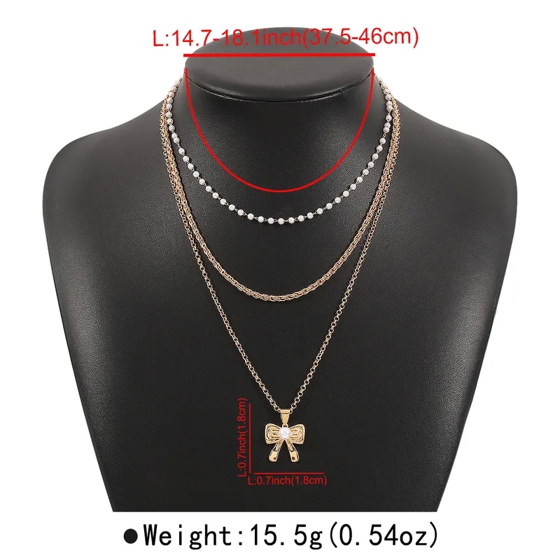 fine jewelry meaning Bohemian Chic Ethical Bow Knot Pearl Alloy Earrings fine jewelry ear piercings Necklace for Sophisticated Women gorjana fine jewelry