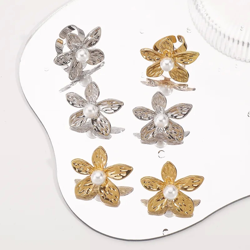 melanie casey fine jewelry Affordable Heritage-Inspired Pearl Flower Alloy Rings & fine jewelry hermes Earrings - Exclusively Crafted Statement Pieces discount fine jewelry
