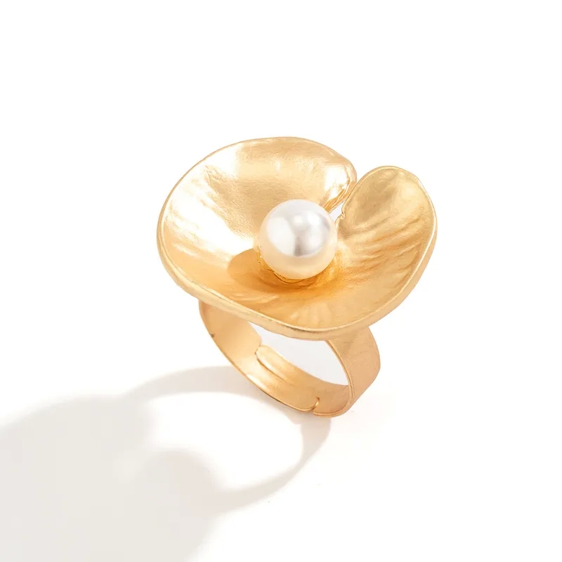 fashion jewelry for prom Artisan-Made Geometric Flower Rings: fashion jewelry designers Scratch-Resistant Skin-Friendly Casual Craftsmanship oc fashion jewelry inc